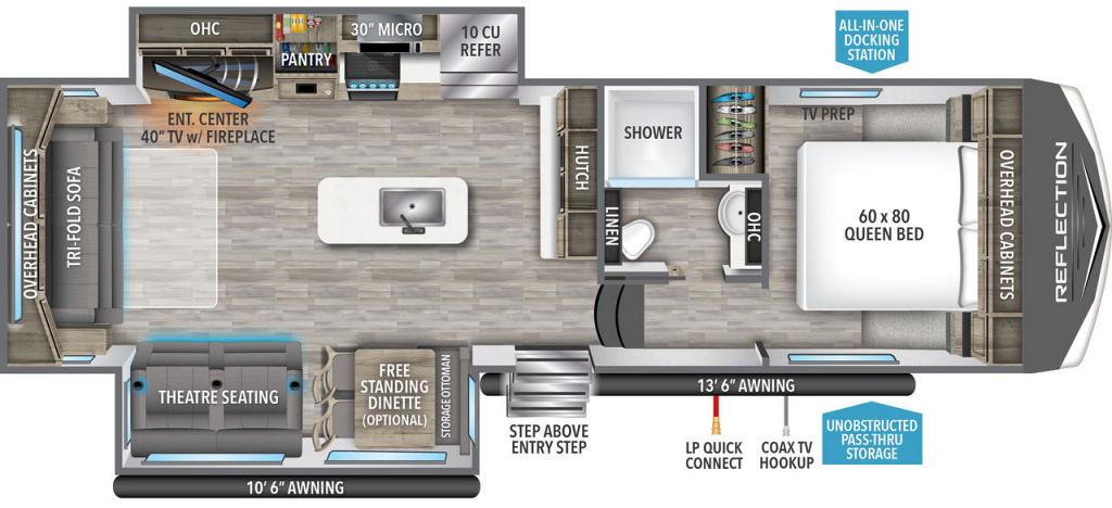 2024 Grand Design Reflection 150-Series 295RL Fifth Wheel